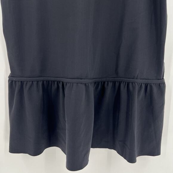 Lululemon Lulu Black White Striped Sleeveless Both Ways Reversible Dress Size 12 - Picture 6 of 10